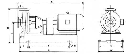 IHF型襯氟塑料離心泵,襯氟離心泵規(guī)格，襯氟離心泵價(jià)格，襯氟離心泵廠家